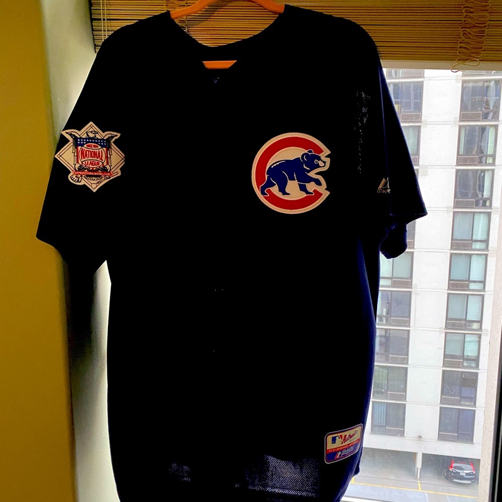 Chicago Cubs Nomar Garciaparra #5 Majestic replica jersey baseball